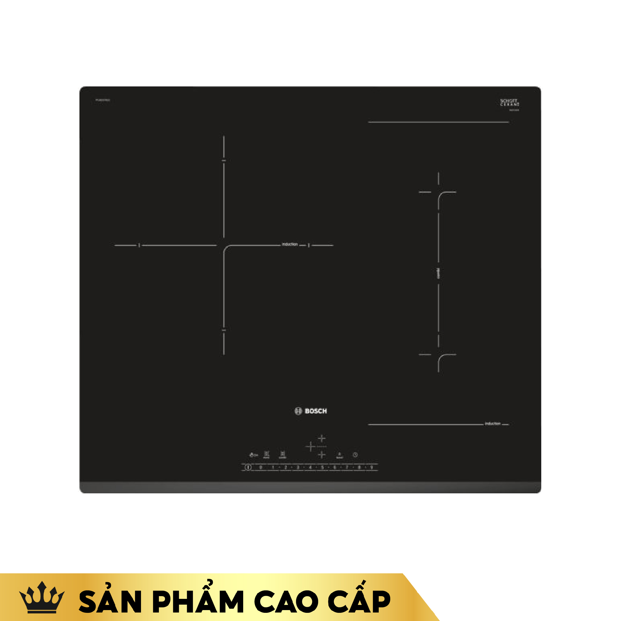 Bếp từ 3 vùng nấu Bosch PVJ631FB1E